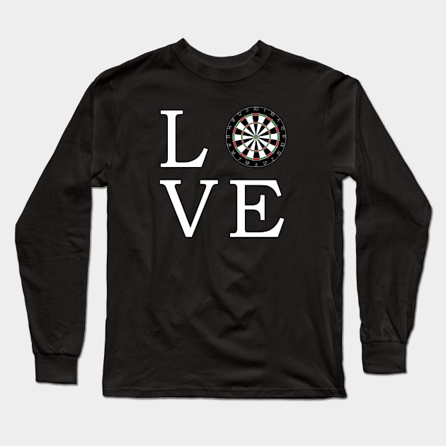 Dart love Long Sleeve T-Shirt by Mamon